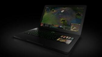Razer Blade Gaming Notebook Computer Wallpaper Desktop Background