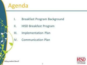 First Class Breakfast Strategic Plan Implementation Ppt