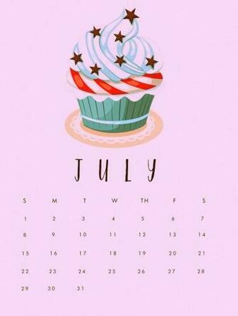 July Calendar Mobile Wallpaper Calendars