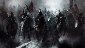 Dark Fantasy Horsemen Wallpaper Digitalart Io