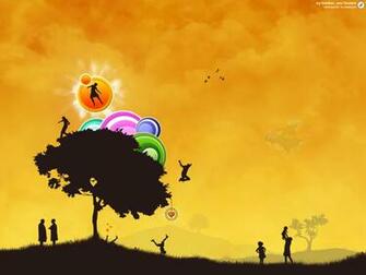 Background Joyful Beauties Wallpaper Myspace
