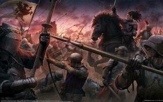 Horse Wallpaper The Battle Of Sunset HD