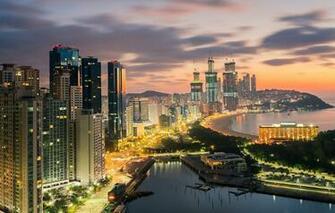 Wallpaper Dawn Morning South Korea Busan Pusan Image