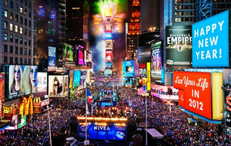 Night Times Square HD Wallpaper