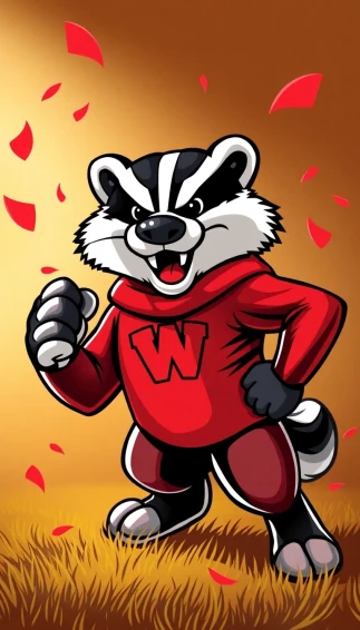 Bucky Badger Wallpaper