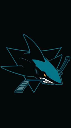 San Jose Sharks Nhl Dark Jerseys Wallpaper Shark Logo