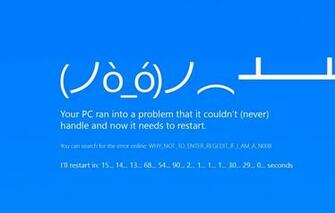 Wallpaper Windows Blue Smile Bsod Death Screen The Office