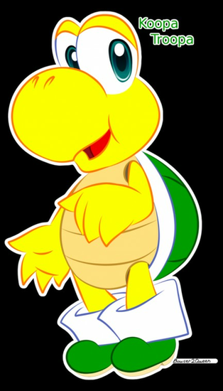 Koopa Troopa By Bowser2queen
