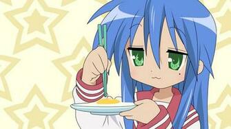 Wallpaper Izumi Konata Lucky Star