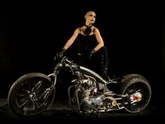 Girls Motorcycles People