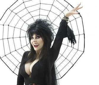 Wallpaper Elvira Mistress Of The Dark Breast Brunette