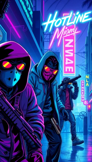 Hotline Miami Wallpaper Phone