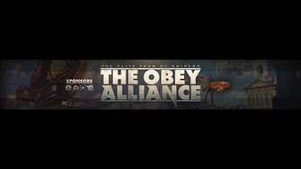 Obey Alliance Banner By Officialrated