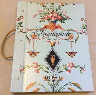 Thibaut Promenade Wallpaper Fabric Huge Sample Book S Art