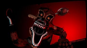 Nightmare Foxy Wallpaper Top Background
