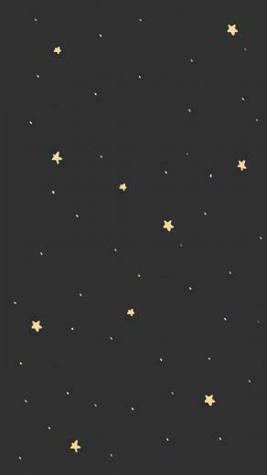 Wallpaper Estrelas Amarelas Papel De Parede Bonito Para iPhone