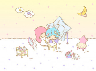 Little Twin Stars Wallpaper