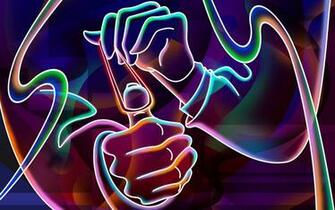 3d Ne N Colorido Wallpaper