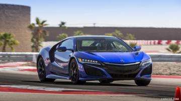 Acura Nsx Blue Front HD Wallpaper