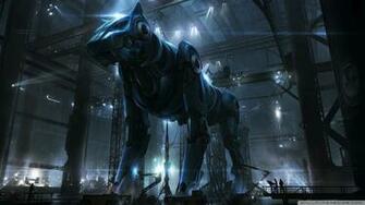 Giant Robot Dog Wallpaper