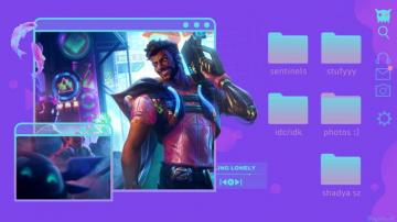 Akshan Cyberpop Lol Desktop Wallpaper By Editsbyjadewolf On