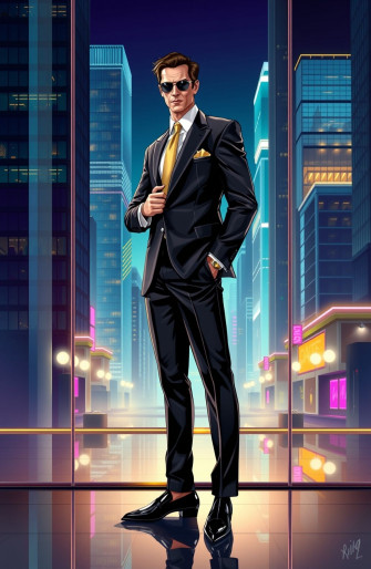 Patrick Bateman Wallpaper
