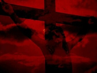 Jesus Christ Wallpaper Set On The Cross