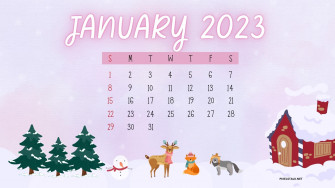 January Calendar Desktop Wallpaper Net