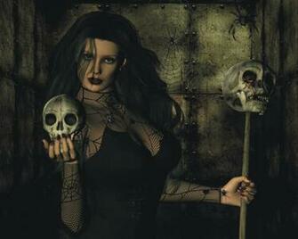 Copy Of The Background Wallpaper These Spooky Evil Witches