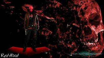 Red Batman Wallpaper Hood