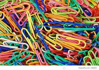 Paper Clip Background