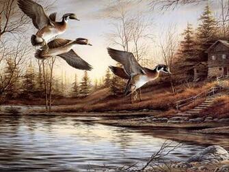 Related Wallpaper Animals Bird Water And Shore Duck Painting