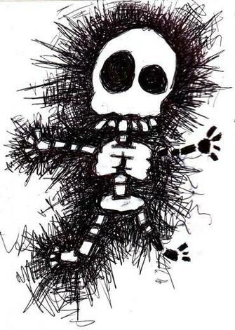 Cute Skeleton Wallpaper By