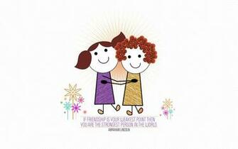 Friendship Quote Background Wallpaper High Definition