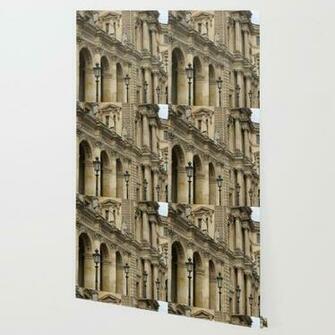 Louvre Facade Wallpaper By Lydiadavid Society6