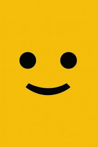 Smiley Face Simply Beautiful iPhone Wallpaper
