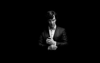Wallpaper Background Minimalism Black Benedict