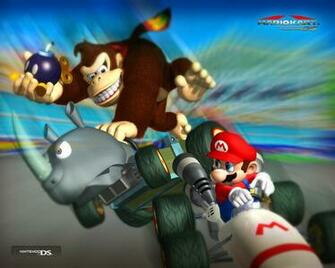 Pics Photos Peach Luigi Donkey Kong Mario Kart Ds Wallpaper