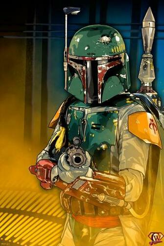 Star Wars Boba Fett Art God
