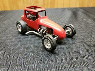 Monogram Super Modified Sportsman Pc173 Red Sbc V8 Oval Dirt