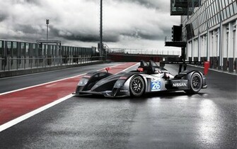 Signatech Nissan Lmp2 Racing Race Cars Track Wallpaper Background