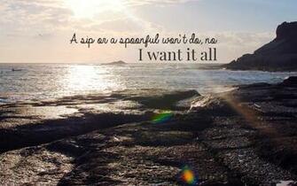 Music Quote Want More It All M Ward Wallpaper