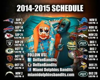 Custom Made Dolfan Bandits Schedule Fins4life