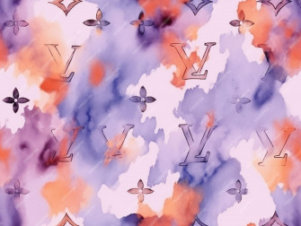 Louis Vuitton Logo Wallpaper Pink