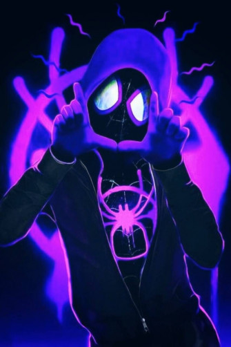 Miles Morales Spiderman Drawing Marvel Art Superhero