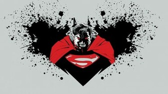 Batman Vs Superman Logo Wallpaper X By Blacklotusxx