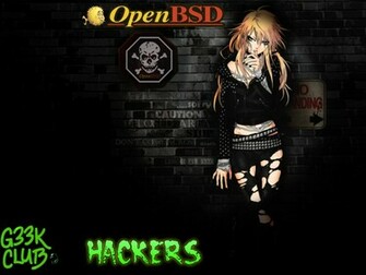 G33k Club H4ck3r Openbsd Wallpaper By Ipodpunker