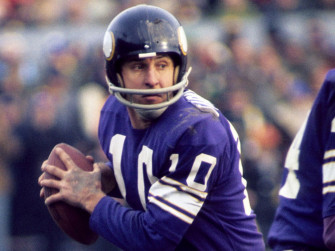 Greatest Viking Of All Time Tournament Fran Tarkenton Advances