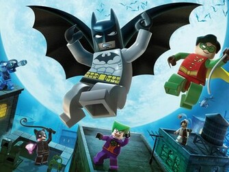 Batman Robin Lego Wallpaper