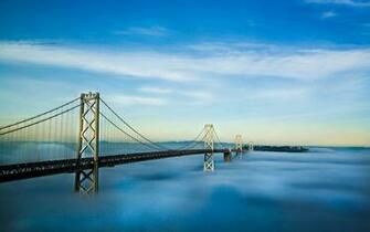 Fog Usa California San Francisco Bay Bridge Oakland